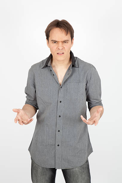 istock handsome man doing different expressions in different sets of clothes 529541587
