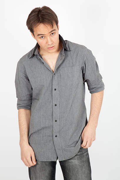 istock handsome man doing different expressions in different sets of clothes 529543337