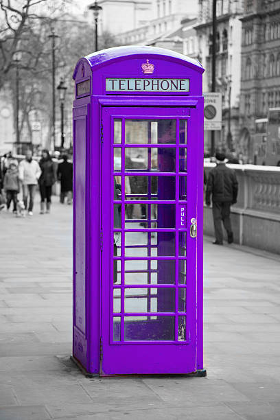 istock Telephone booth in London 529555633