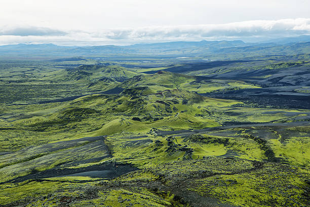 istock Volcanic landscape in Lakagigar 529558103