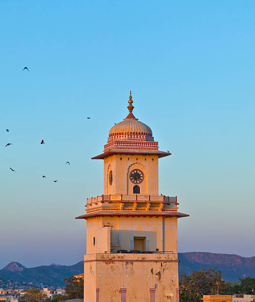 istock famous clocktower in Jaipur in sunset 529560681