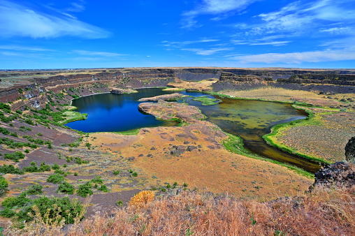 Dry Falls in Washington State, USA