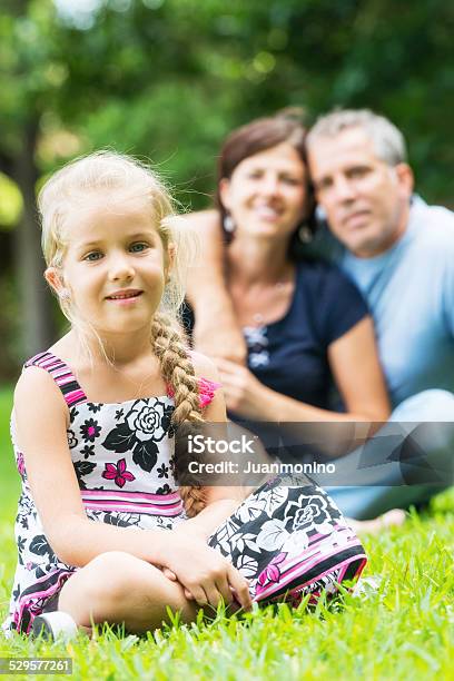 Family Together Stock Photo - Download Image Now - 40-49 Years, 6-7 Years, Adult