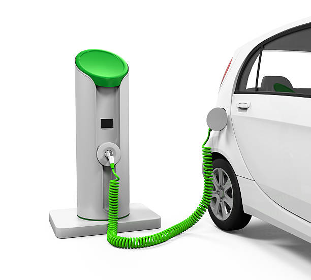 istock Electric Car in Charging Station 529577751