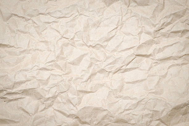 istock Paper texture - old paper sheet / wrinkled paper texture or background 529578827