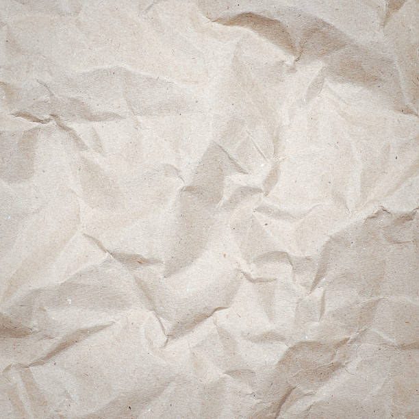 istock Paper texture - old paper sheet / wrinkled paper texture or background 529578835