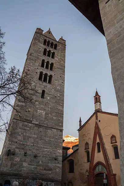 The collegiate church of Sant'Orso is one of the most famous places of worship in the city of Aosta