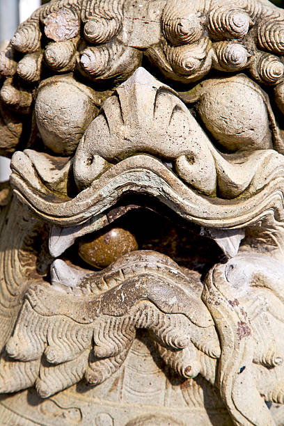 istock demon in the temple bangkok asia   white 529587295