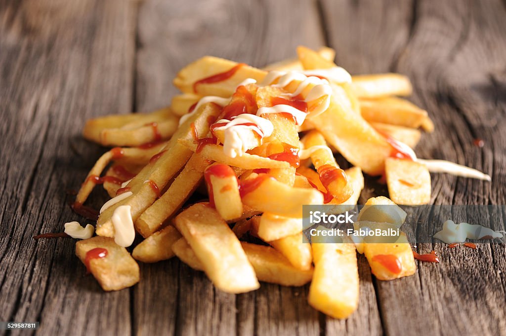 french fries Brown Stock Photo