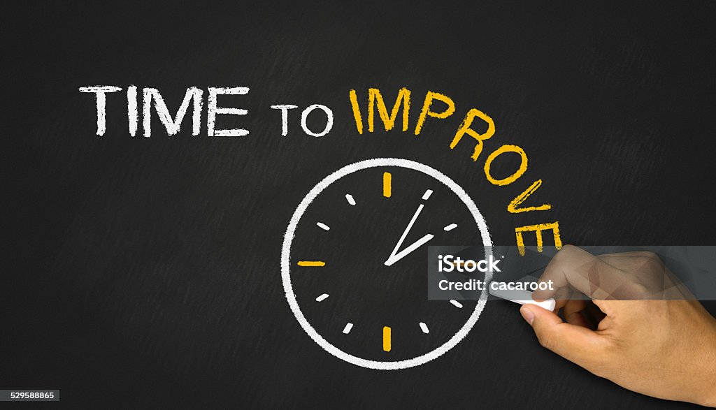 Improve Immediate Time To Improve Stock Photo - Download Image Now - Achievement ...