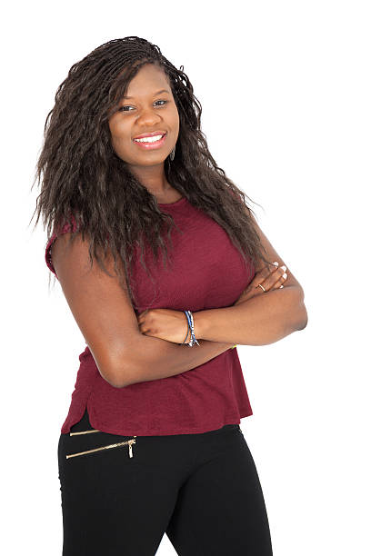 istock Beautiful woman doing different expressions in different sets of clothes 529589415
