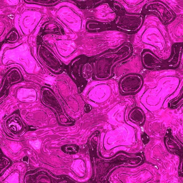 istock Melt metal fluid seamless generated hires texture 529590411