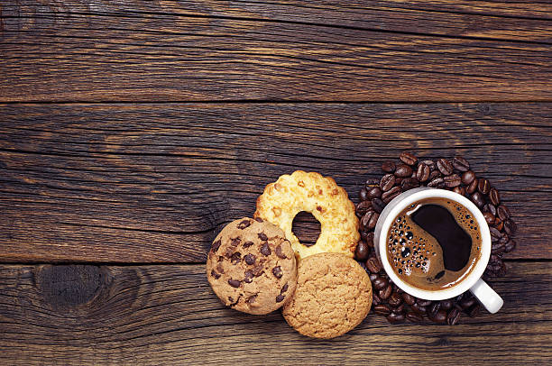 istock Coffee and sweet cookies 529595997