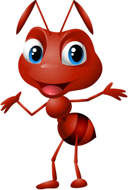 Cute Cartoon Ant Stock Illustration - Download Image Now - Ant, Smiling,  Animal - iStock
