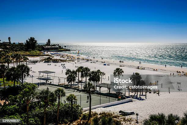 View Of Siesta Key Beach In Sarasota Florida Stock Photo - Download Image Now - Siesta Key, Sarasota, Florida - US State