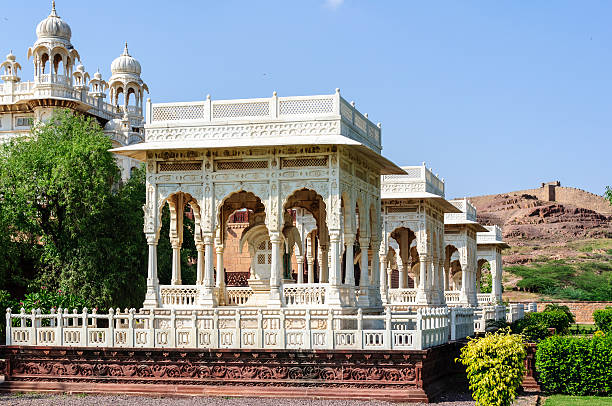istock Marble cenotaphs of Marwar Kings 529599839