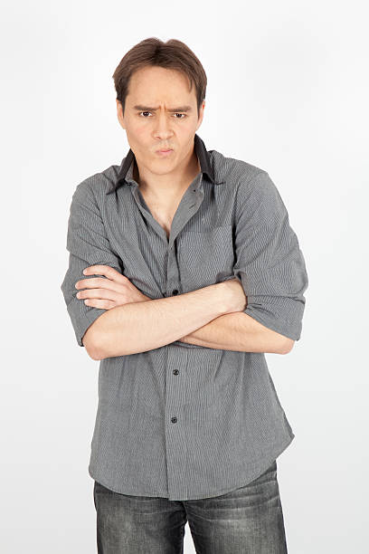 istock handsome man doing different expressions in different sets of clothes 529647025