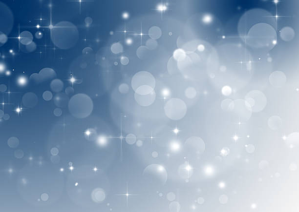 istock Abstract Christmas background of holiday lights 529648115