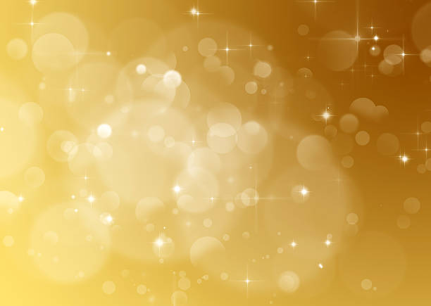 istock Abstract Christmas background of holiday lights 529648121