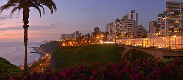 istock Pacific coastline in Miraflores, Lima, Peru 529648175