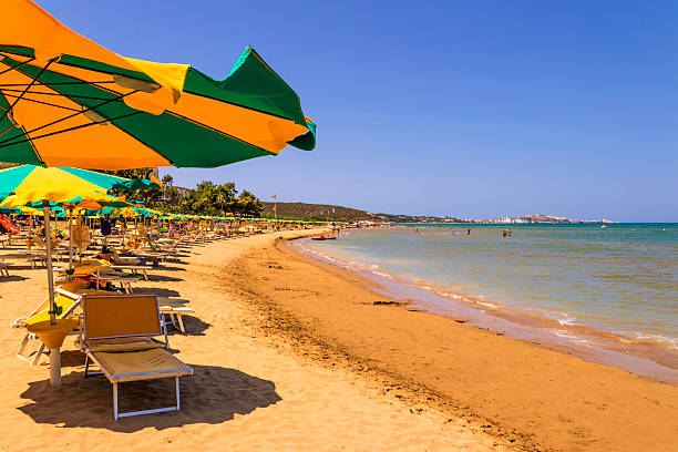 istock SUMMER.Gargano coast: Bay Vieste.-(Apulia) ITALY- 529648719