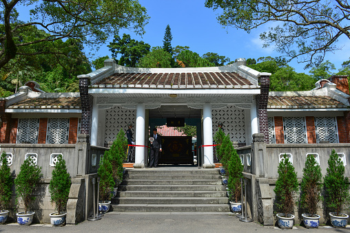 Taoyuan, Taiwan - October 24, 2014: House of Chiang Kai Shek is a famous landmark and tourist attraction erected in memory of Chiang Kai-shek, former President of the Republic of China.