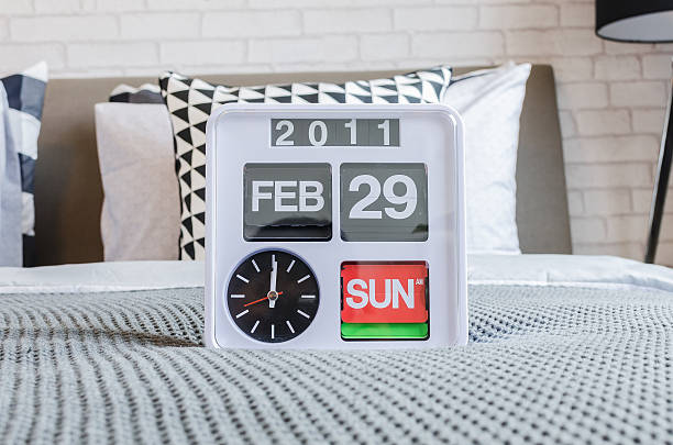 istock modern alarm clock in modern bedroom 529653995