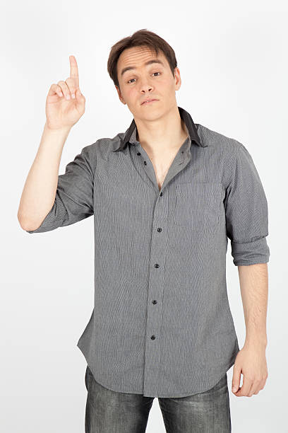 istock handsome man doing different expressions in different sets of clothes 529654333