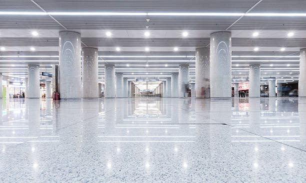 istock Interior of an airport building 529658178
