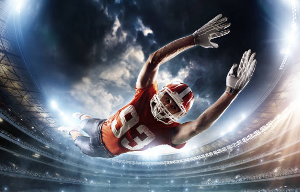 istock Football player missed a ball 529662346