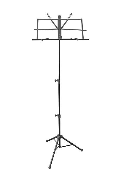 istock music stand isolated on white background 529663120