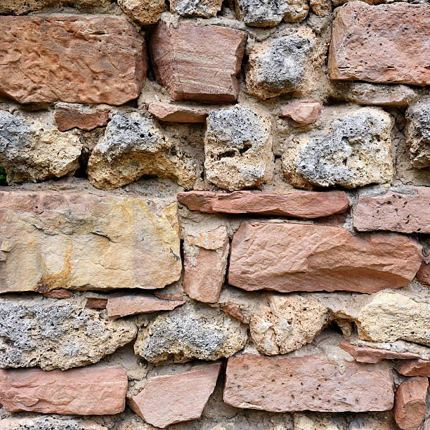 istock wall made of natural stone 529664172