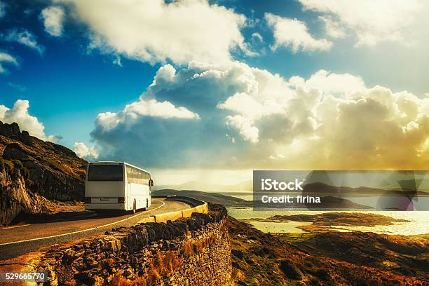 Ring Of Kerry Stock Photo - Download Image Now - Coach Bus, Bus, Journey