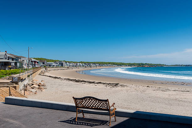 littoral de gloucester, massachusetts - cape ann photos et images de collection