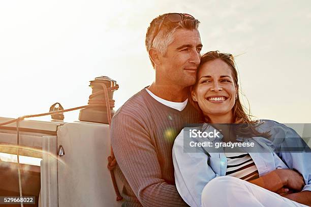 I Want This Moment To Last Forever Stock Photo - Download Image Now - Couple - Relationship, Cruise - Vacation, Adult