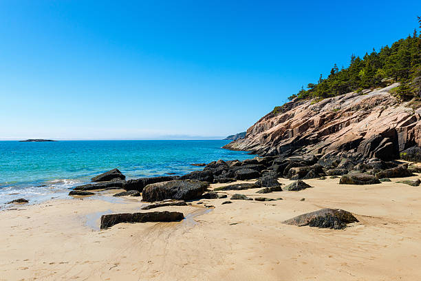 istock Sand Beach in Acadia National Park Maine 529671278