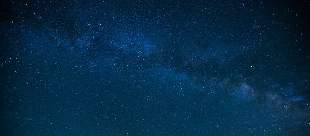 Milky Way Night Sky Milky Way Night Sky nighttimes stock pictures, royalty-free photos & images