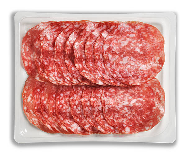 Tray Packaged of Presliced Salame