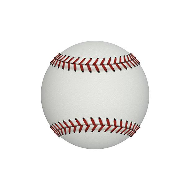 istock Baseball ball isolated on white background. 3D Illustration 529677134