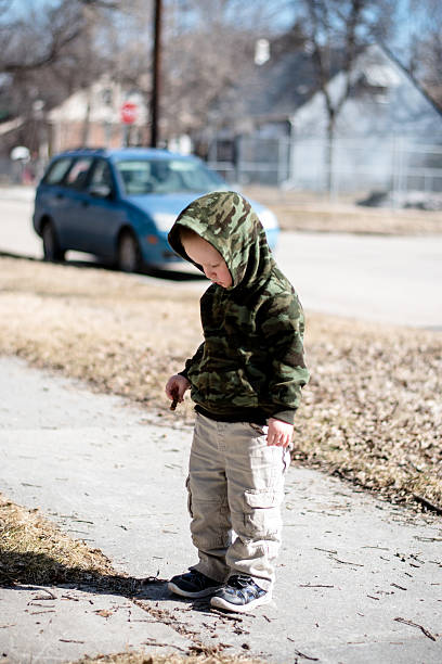 istock Boy on canadian sidewalk 529677860