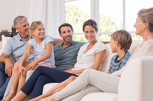 istock Happy generation family enjoying 529678562