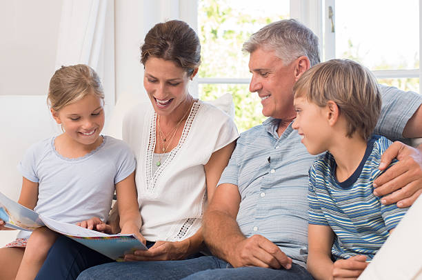 istock Cheerful family having fun 529680682