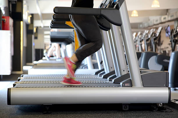 istock Treadmill in the gym 529683788