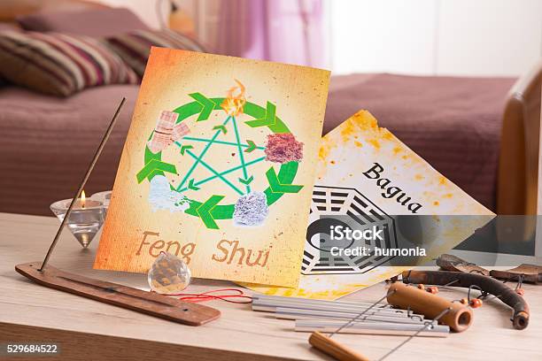 Concept Image Of Feng Shui Stock Photo - Download Image Now - Ancient, Astrology, Bell