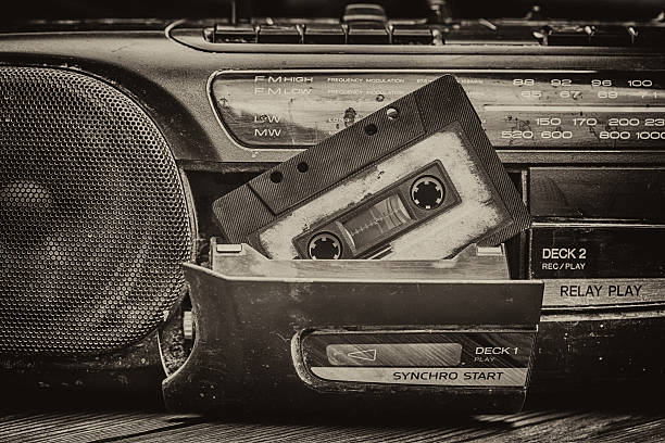 istock old cassette tape and player 529688460
