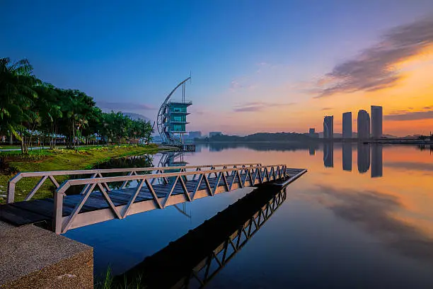 Photo of Sunrise at Putrajaya Water Sports Complex