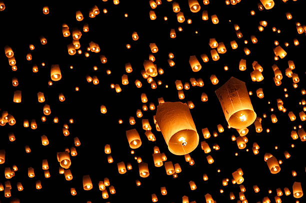 istock Floating Lanterns festival 529690195