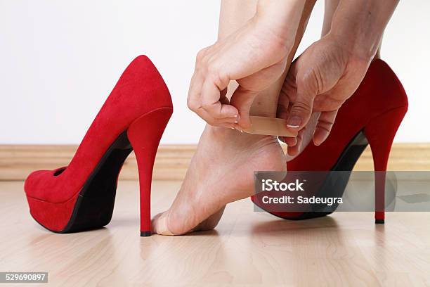 Foot Problems Stock Photo - Download Image Now - Shoe, Blister, Human Foot