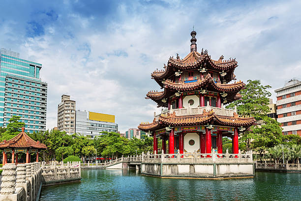 istock Chinese Pagoda in Taipei Taiwan 529692363