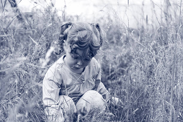 istock Little girl in grass 529723295